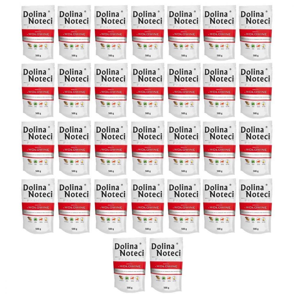 PAKIET FBA Dolina Noteci Premium Wołowina 500 g X 30
