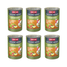 Pakiet Animonda GranCarno Superfoods Indyk, Burak Liściowy, Dzika Róża, Olej Lniany 6 x 400 g