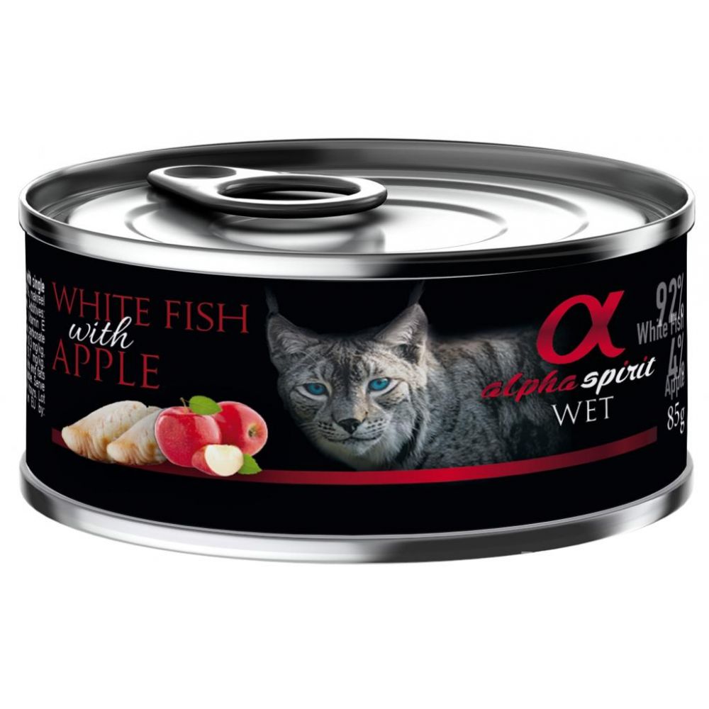 Alpha Spirit Białoryby z Jabłkiem 85 g
