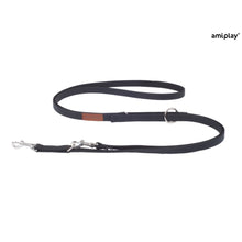 Amiplay Smycz 6 w 1 Lincoln Czarna 100 - 200 cm Rozmiar S