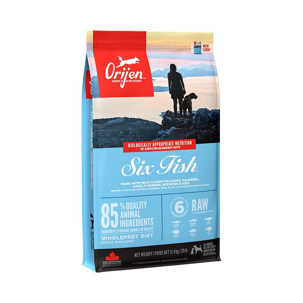 Orijen 6 Fish Karma Dla Psów Wszystkich Ras w Każdym Wieku 11,4 kg