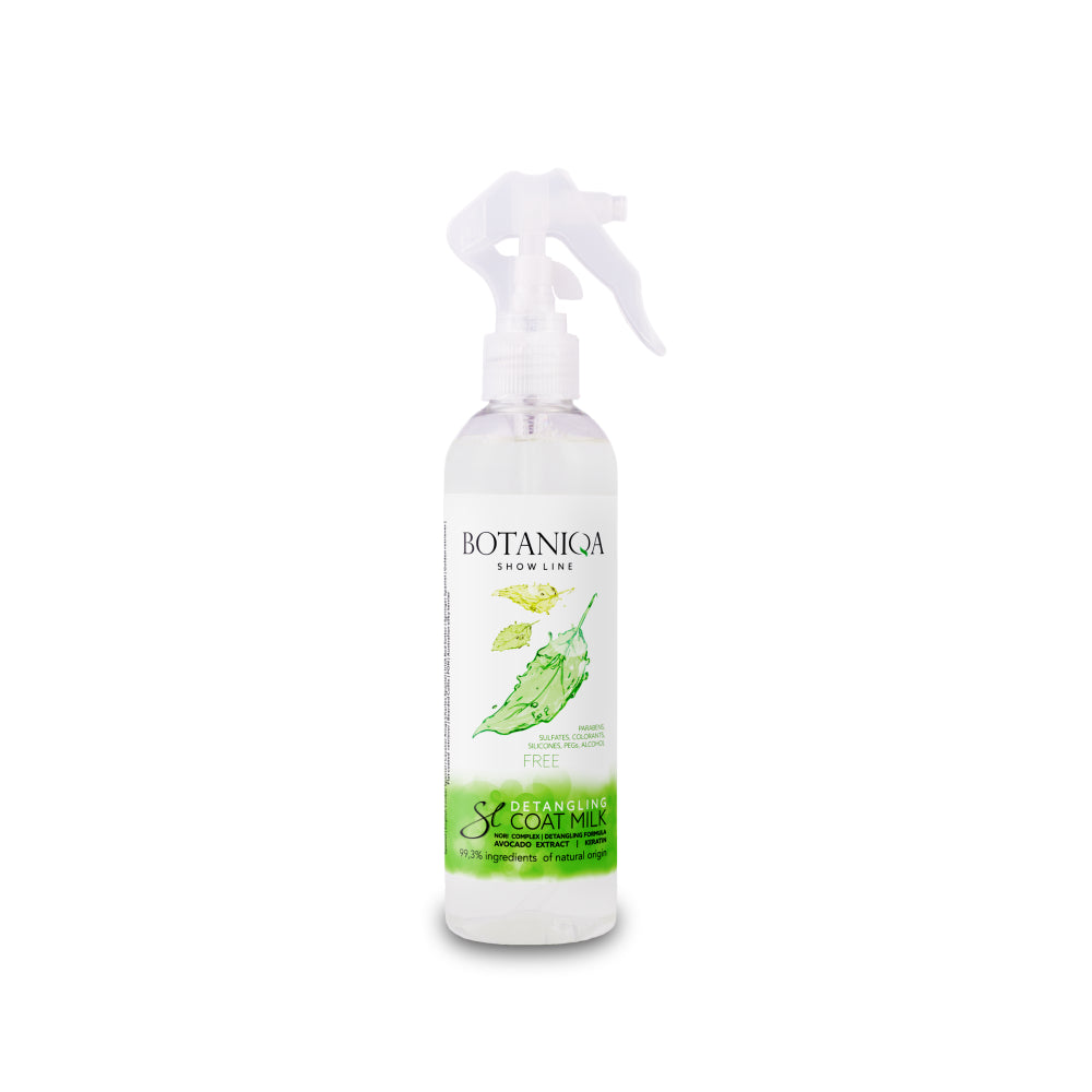 Botaniqa Show Line Detangling Coat Milk Spray Mleczko Ułatwiające Rozczesywanie 250 ml
