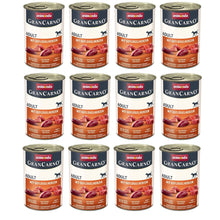 Pakiet Animonda GranCarno Mokra Karma Dla Dorosłych Psów z Sercami Drobiowymi 12 x 400 g