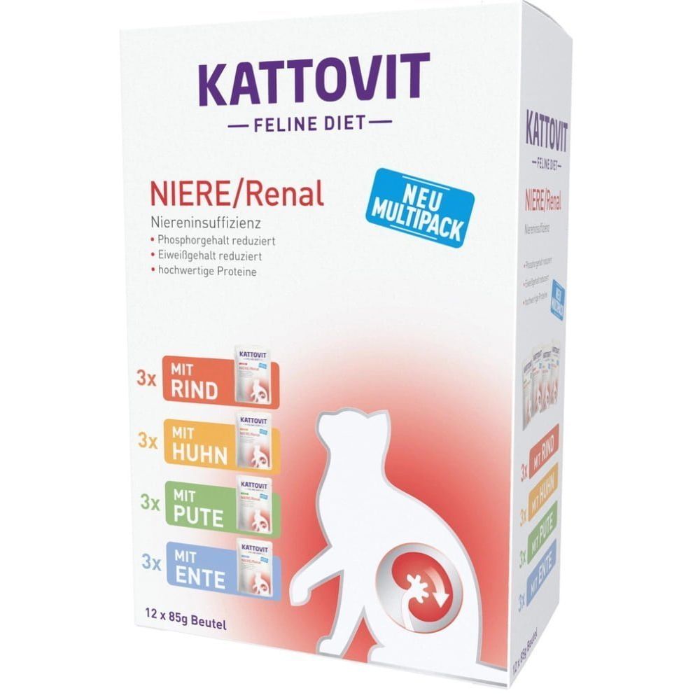 KATTOVIT Renal multipak 12x85g wsparcie pracy nerek