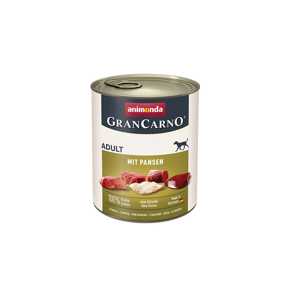 Animonda GranCarno Wieprzowina Z Żwaczem Karma Dla Psa 800 g