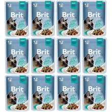 Pakiet Brit Premium Beef Fillets Wołowina Mokra Karma Dla Kota 12 x 85 g