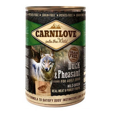 Brit Carnilove Duck & Pheasant Kaczka Bażant Bezzbożowa Adult Dogs Karma Dla Dorosłych Psów 0,4 kg