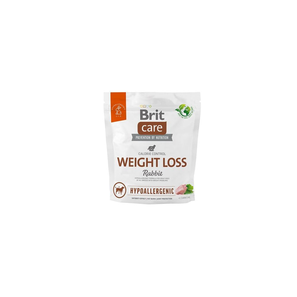 Brit Care Dog Hypoallergenic Weight Loss Rabbit Karma Dla Psów z Nadwagą o Smaku Królika 1 kg