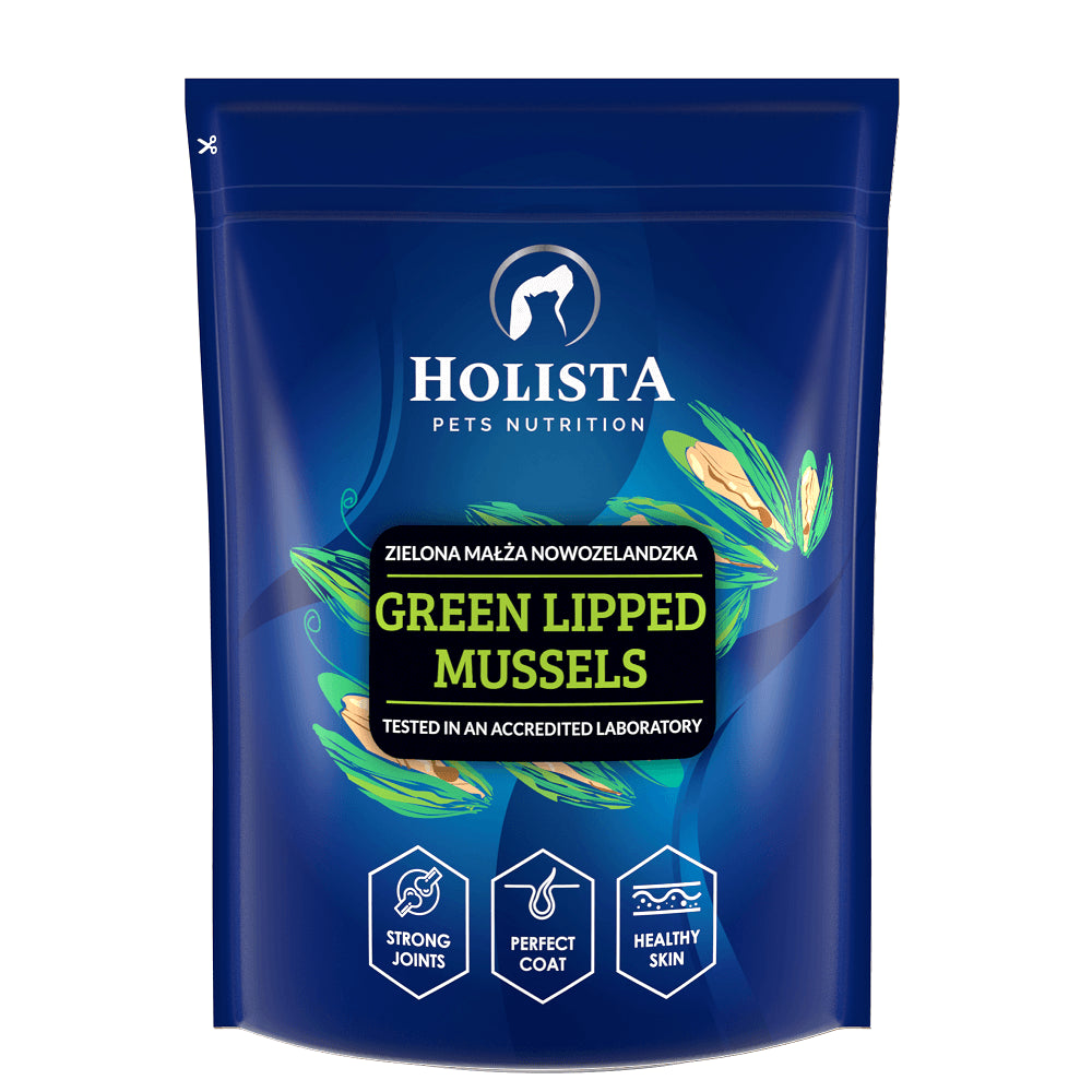 HOLISTA Małża nowozelandzka dla psa i kota 500g