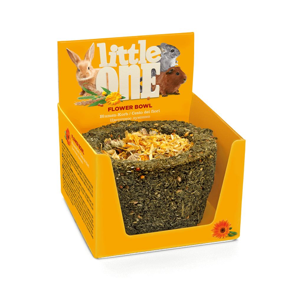 Little One Miska Kwiatowa Dla Gryzoni i Królików 120 g