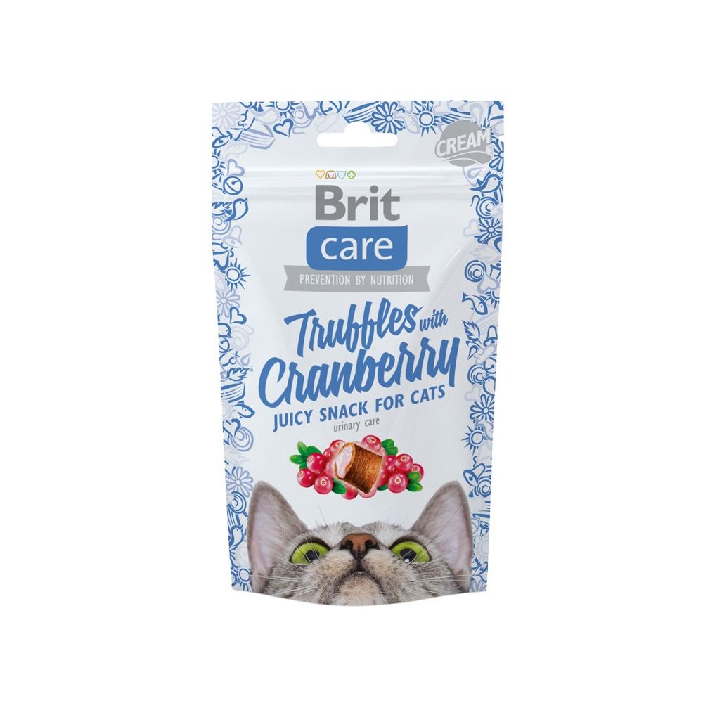Brit Care Snack Truffles With Cranberry Żurawina Przysmak Dla Kota 50 g