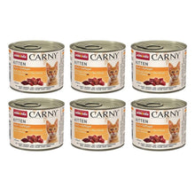 Pakiet Animonda Carny Wołowina z Drobiem Kitten 6 x 200 g