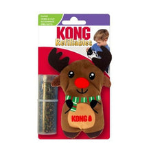 Kong Holiday Refillables Reindeer Świąteczna Zabawka Dla Kota Renifer z Kocimiętką