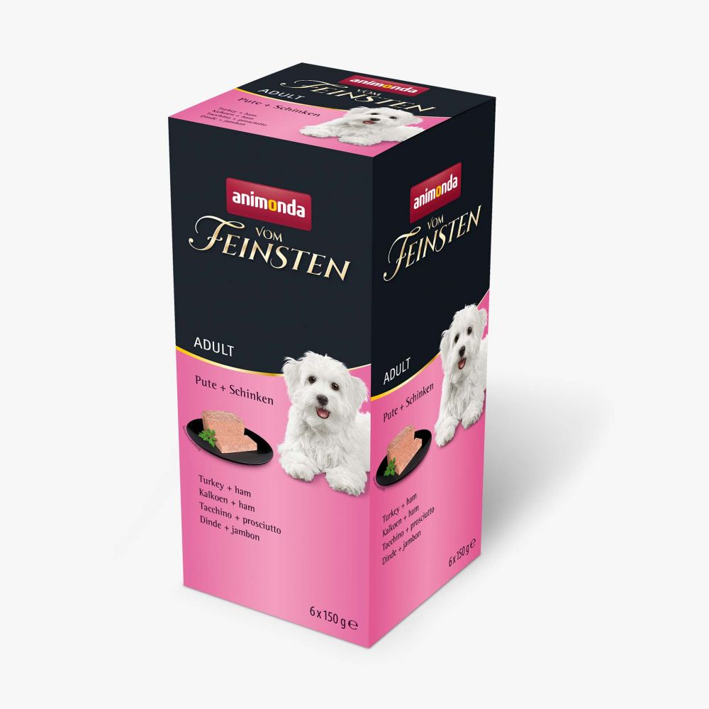 Animonda Vom Feinsten Adult Indyk z Szynką 6 x 150 g