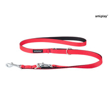 Amiplay Smycz 6 w 1 Twist 100 - 200 cm Rozmiar S Czerwona