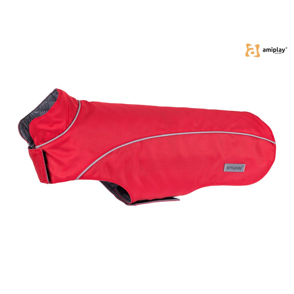 AmiPlay Płaszczyk Dublin Czerwony 60 cm