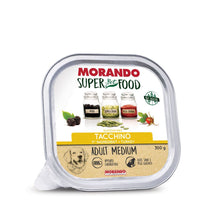 Morando Super Food Mokra Karma Dla Psów Ras Średnich Pasztet z Indykiem 300 g