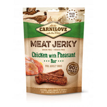 Brit Carnilove Jerky Chicken & Pheasant Bar Kurczak i Bażant Przysmak Dla Psa 100 g