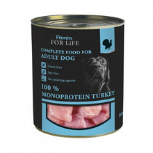 Fitmin For Life Monoprotein Turkey Mokra Karma Dla Dorosłych Psów Indyk 800 g
