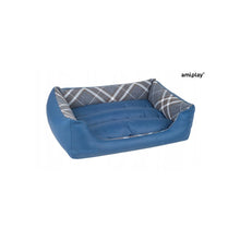 Amiplay Legowisko Sofa Zipclean 4 in 1 Kent Dla Psa Rozmiar L Niebieskie