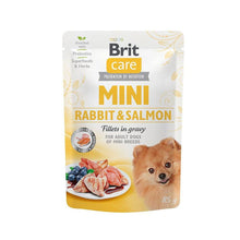 Brit Care Mini Adult Rabbit & Salmon Królik z Łososiem Karma Dla Psów Małych Ras 85 g