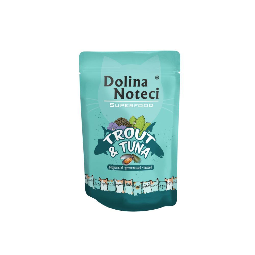 Dolina Noteci Superfood Pstrąg z Tuńczykiem  85 g