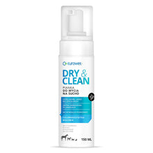 Dry&Clean Pianka Do Mycia Na Sucho Dla Psów Kotów I Pozostałych Zwierząt 150 ml