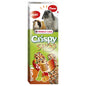 Versele Laga Crispy Sticks Rabbits-Guinea Pigs Fruit Kolby Dla Królików i Kawii Domowych 2 szt