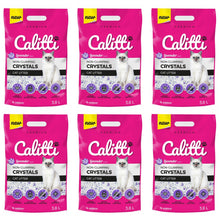 Pakiet Calitti Crystals Żwirek Silikonowy Dla Kota Lavender 6 x 3,8 l
