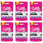 Pakiet Calitti Crystals Żwirek Silikonowy Dla Kota Lavender 6 x 3,8 l