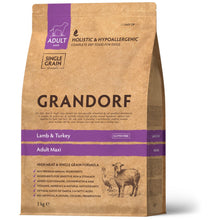 Grandorf Lamb & Turkey Adult Maxi Breeds Karma Dla Dorosłych Psów Dużych Ras 3 kg