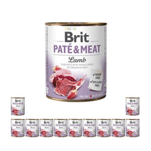 Pakiet Brit Pate & Meat Lamb Jagnięcina Mokra Karma Dla Psa  12 x 800 g