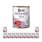 Pakiet Brit Pate & Meat Lamb Jagnięcina Mokra Karma Dla Psa  12 x 800 g