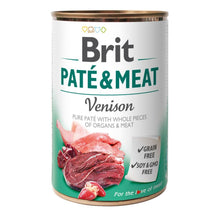 Brit Pate & Meat Venison Dziczyzna Mokra Karma Dla Psa 400 g