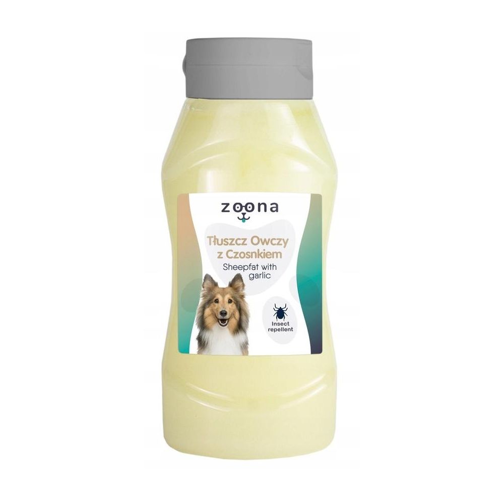 ZOONA tłuszcz owczy z czosnkiem 500ml