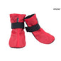 AmiPlay Buty Dla Psa Bristol Czerwone Rozmiar S 2 sztuki