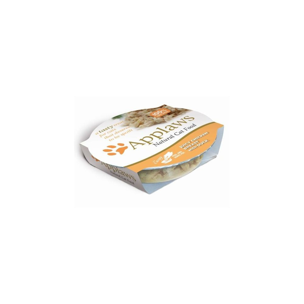 Applaws Pierś Kurczaka z Kaczką Miseczka 60 g