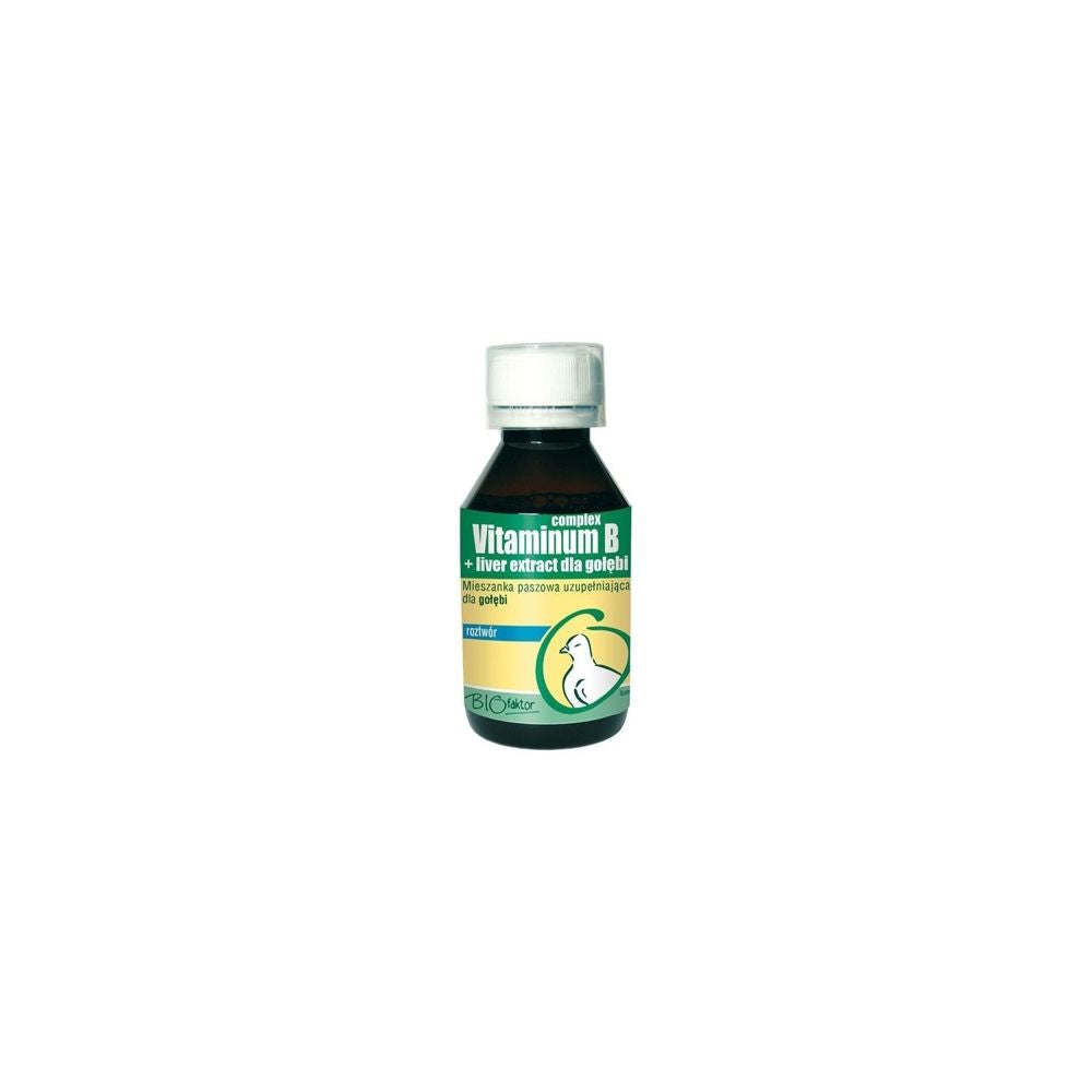 Vitaminum B-Comlpex + Liver Extract Dla Gołębi 100 ml