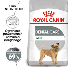 ROYAL CANIN CCN Mini Dental Care Karma Sucha Dla Psów Dorosłych Ras Małych Redukująca Powstawanie Kamienia Nazębnego 1 kg