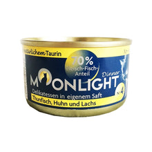 MOONLIGHT Dinner 4 Tuńczyk, kurczak i łosoś 80g