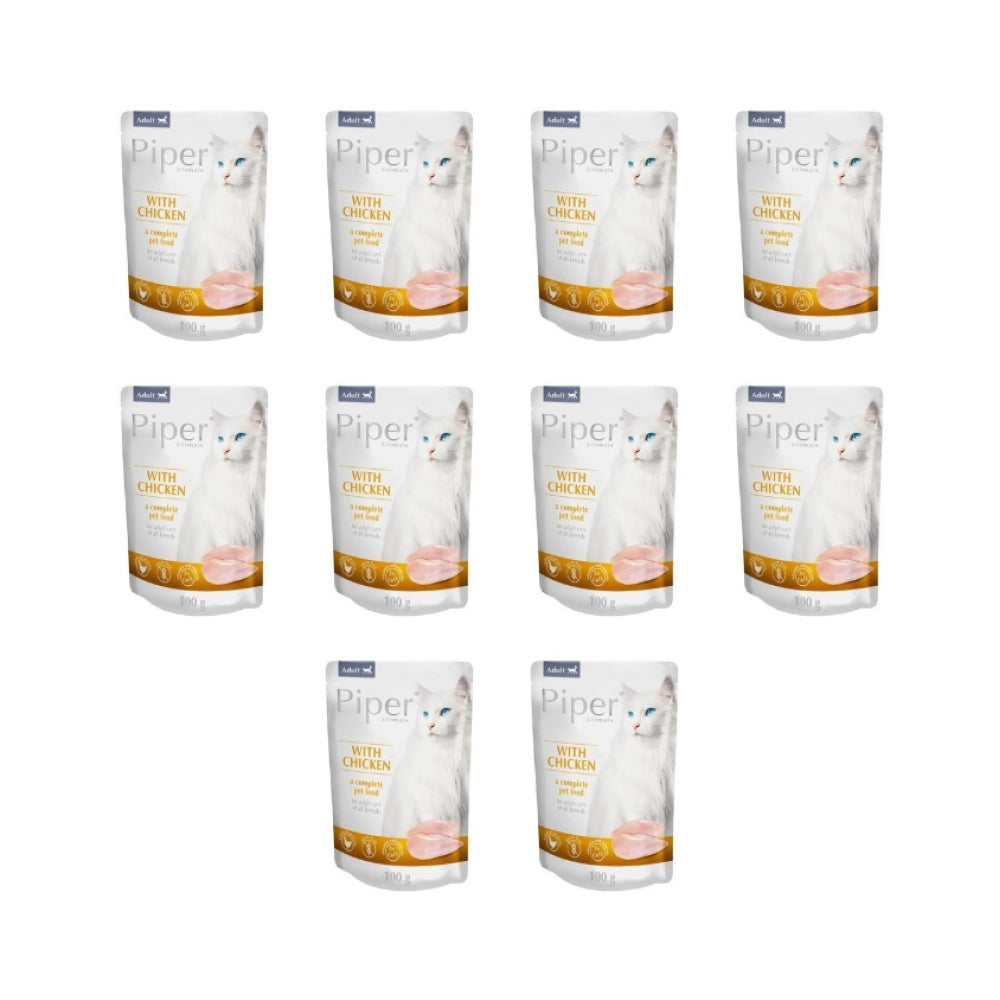 Pakiet Dolina Noteci Piper z Kurczakiem Kot 10 x 100 g