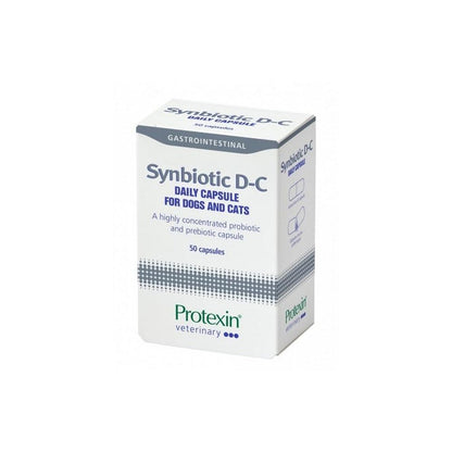PROTEXIN synbiotic d-c dog/cat 50 kapsułek