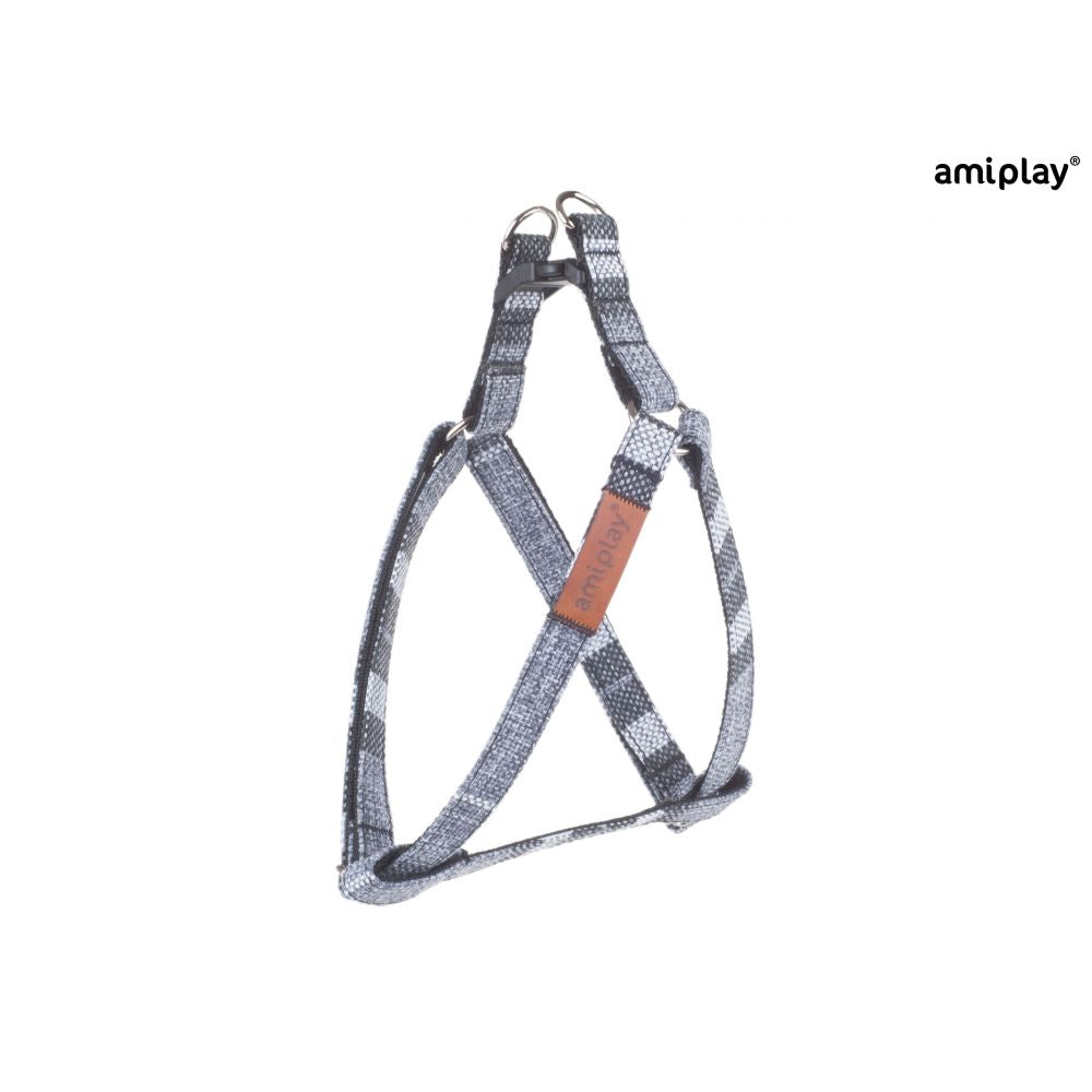 Amiplay Szelki Regulowane Dla Psa London Szare Rozmiar XL