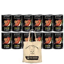 Pakiet Paka Zwierzaka Seventh Heaven Kaczka z Jabłkiem Mokra Karma Dla Psa 12 x 400 g + Torba Bawełniana GRATIS!
