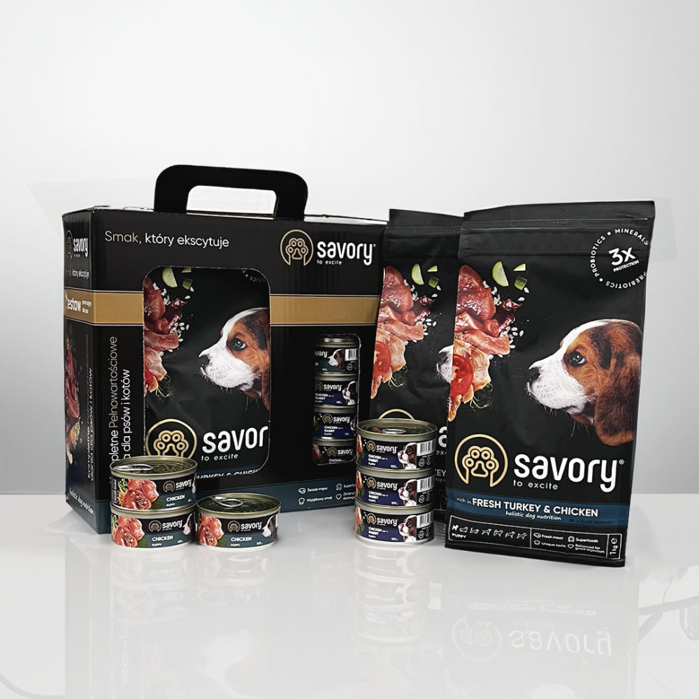 Savory Gift Box Dla Szczeniąt