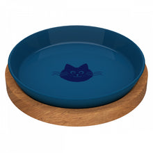 Animal Island Talerzyk Dla Kota z Podstawką Niebieski 18 cm