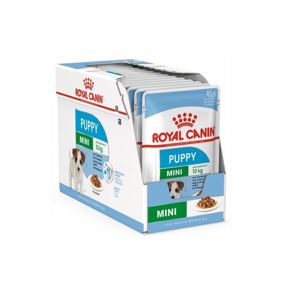 ROYAL CANIN Mini Puppy Małe rasy 12x85g karma mokra w sosie dla szczeniąt
