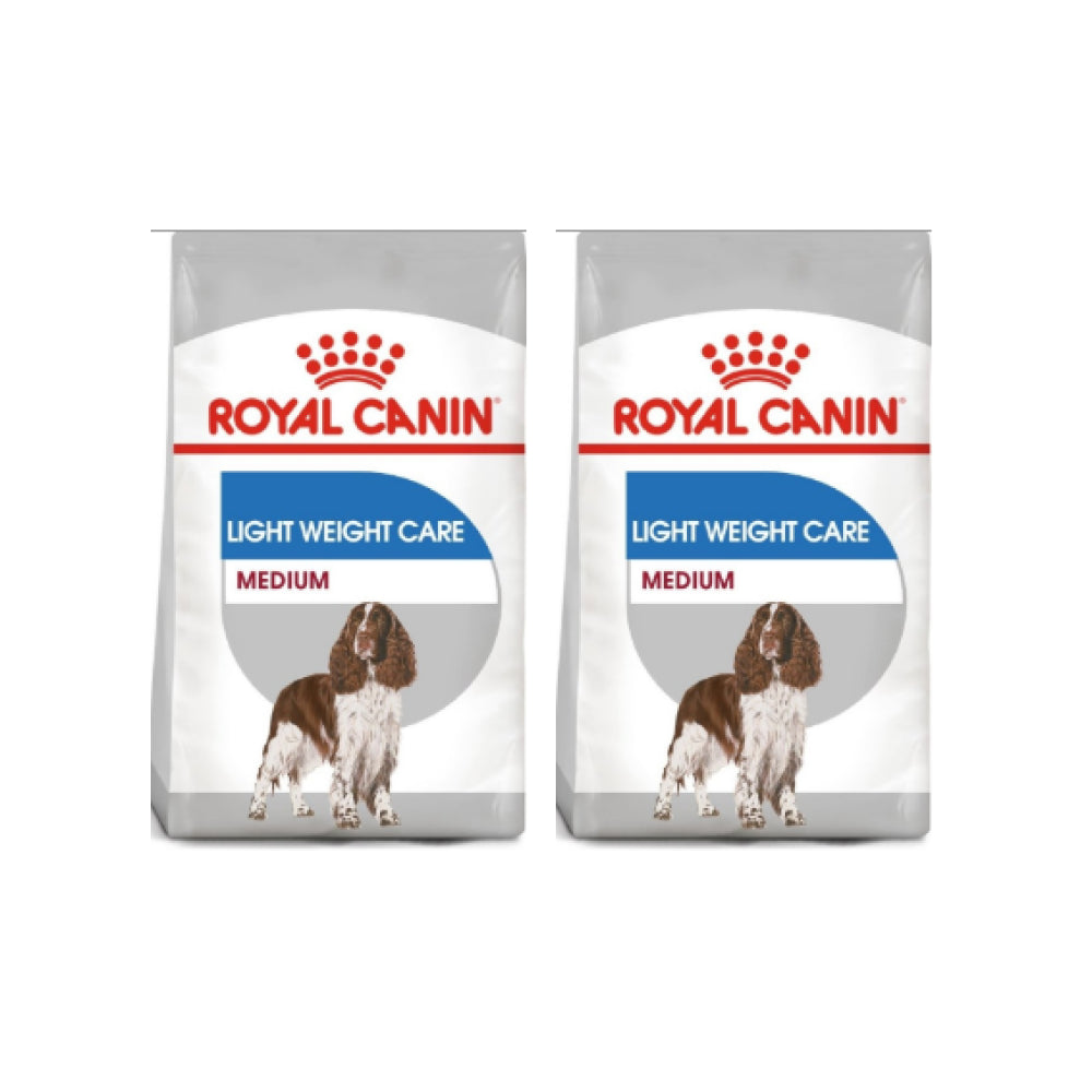 Pakiet Royal Canin Light Weight Care Medium Średnie Rasy 2 x 9 kg