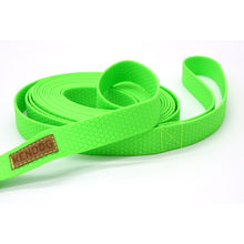 Kendog Smycz Treningowa PVC/TPU Wodoodporna 16 mm / 5 Metrów Neonowa Zieleń