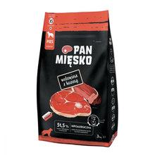 Pan Mięsko Karma Sucha Dla Dorosłych Psów Wołowina z Koziną Rozmiar XS 3 kg